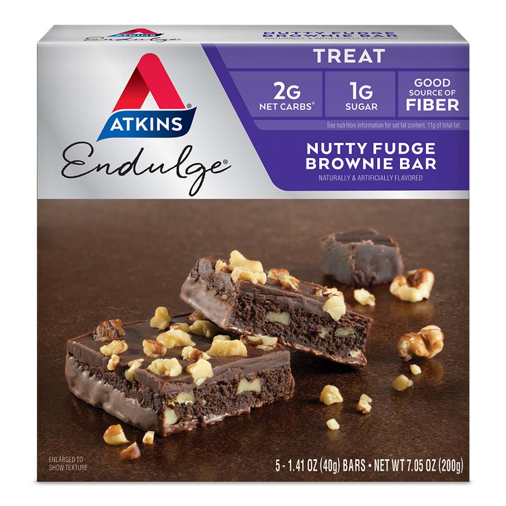 Atkins Endulge Nutty Fudge Brownie