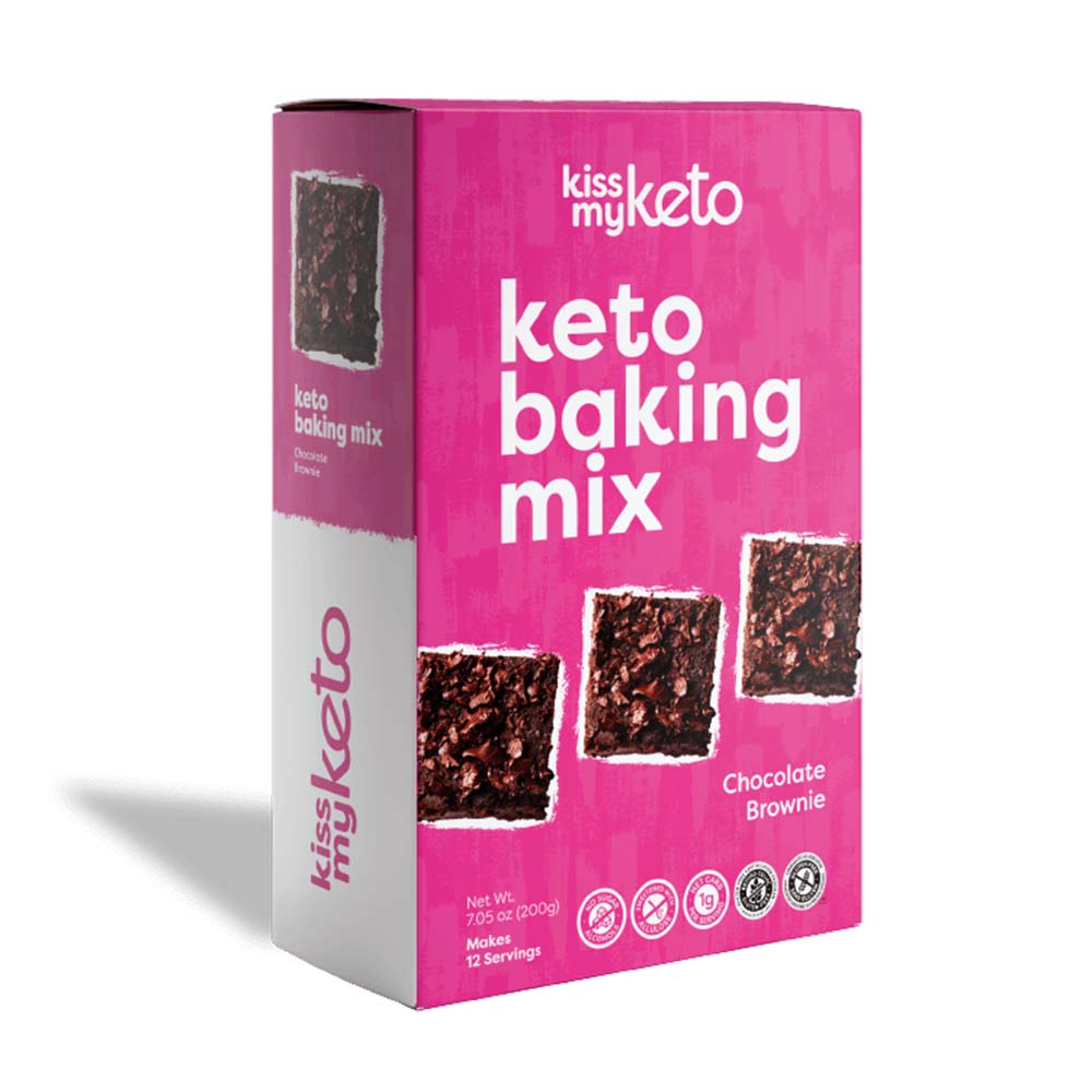 Kiss My Keto Chocolate Brownie Baking Mix