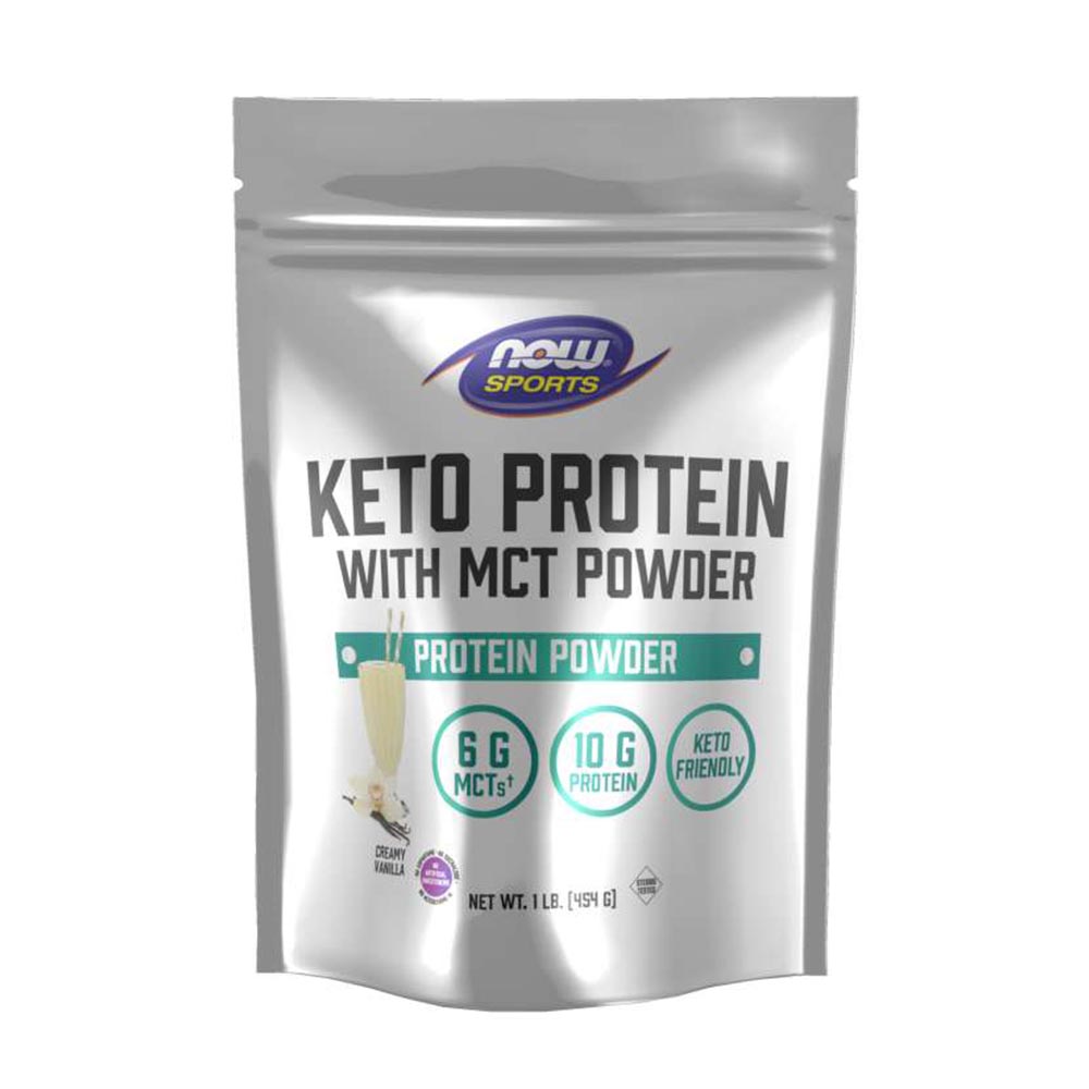 Now Foods Creamy Vanilla Keto Protein With MCT