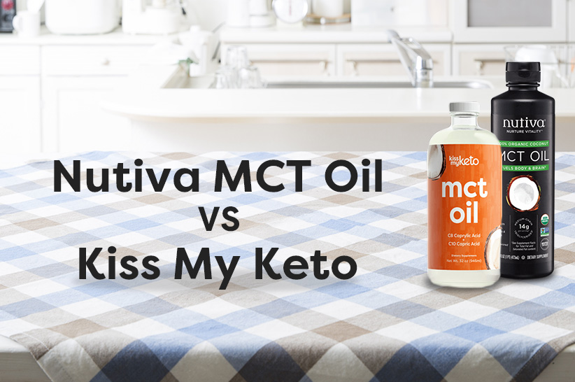 Nutiva MCT oil vs Kiss My Keto
