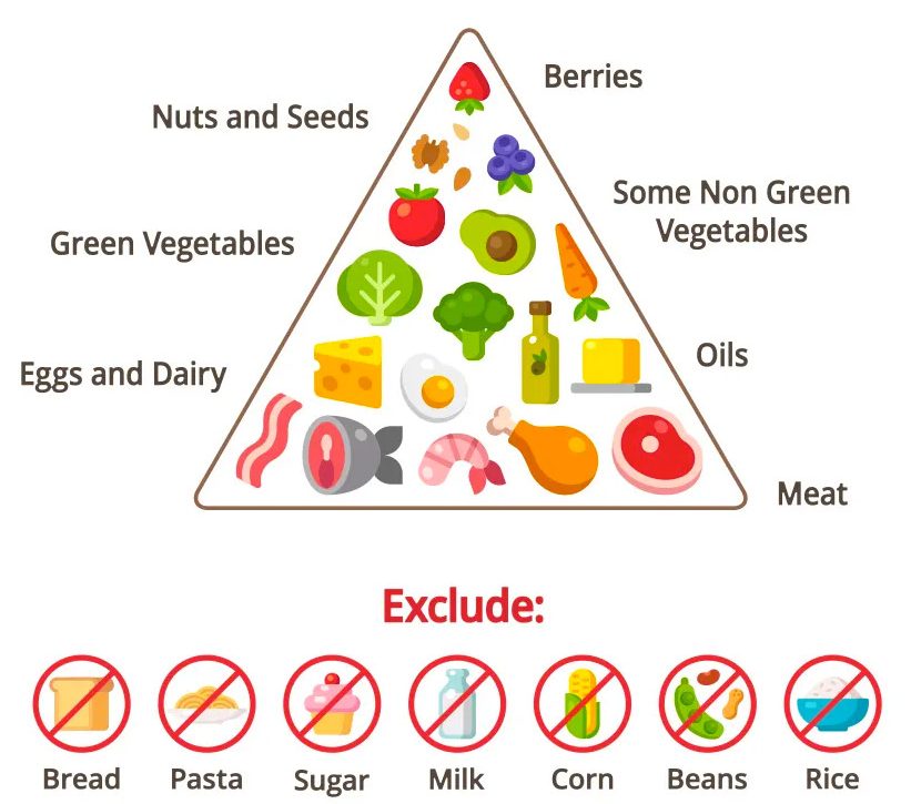 ketogenic food pyramid