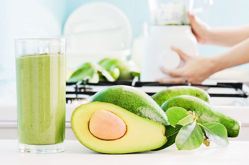 avocado shake and avocado