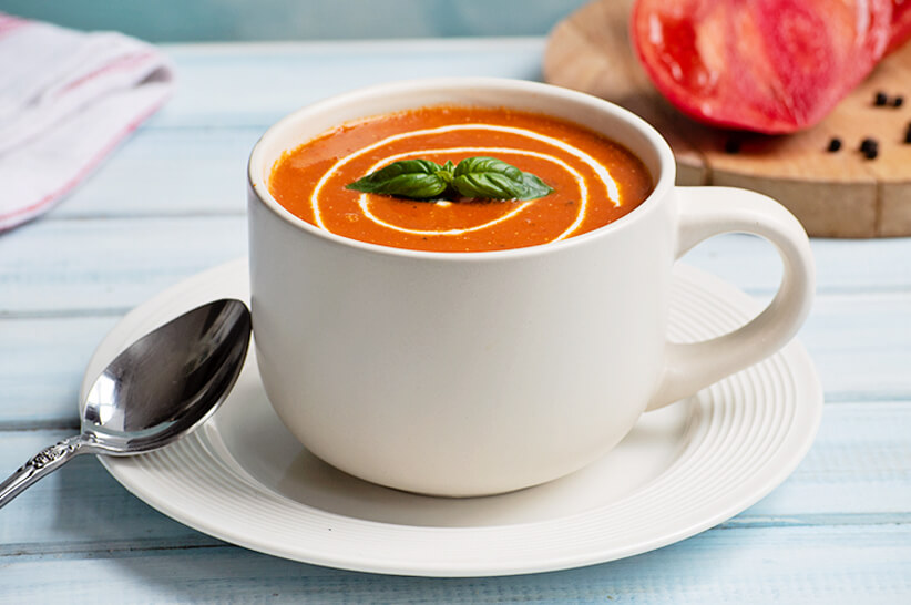 Keto Roasted Tomato Soup Recipe
