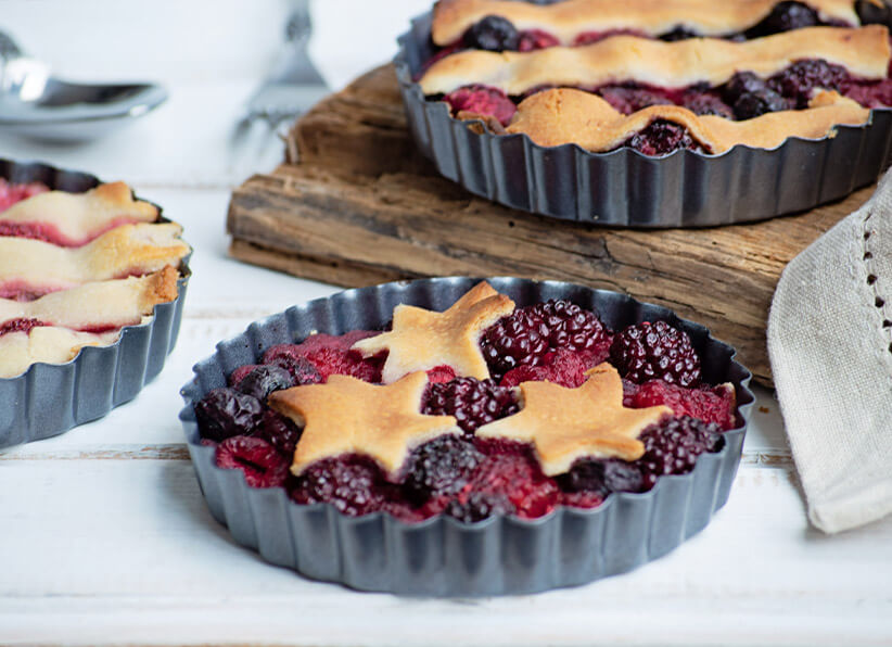 Mini 4th of July Pies