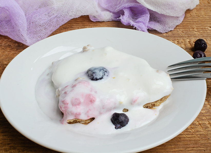 Stellar Berry Keto Pie With Keto Ice Cream