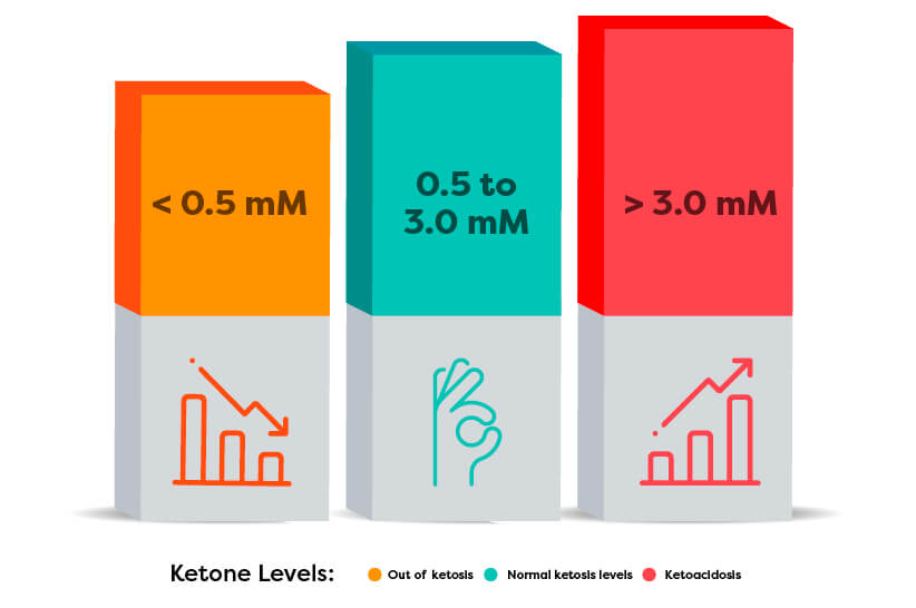 ketone level chart