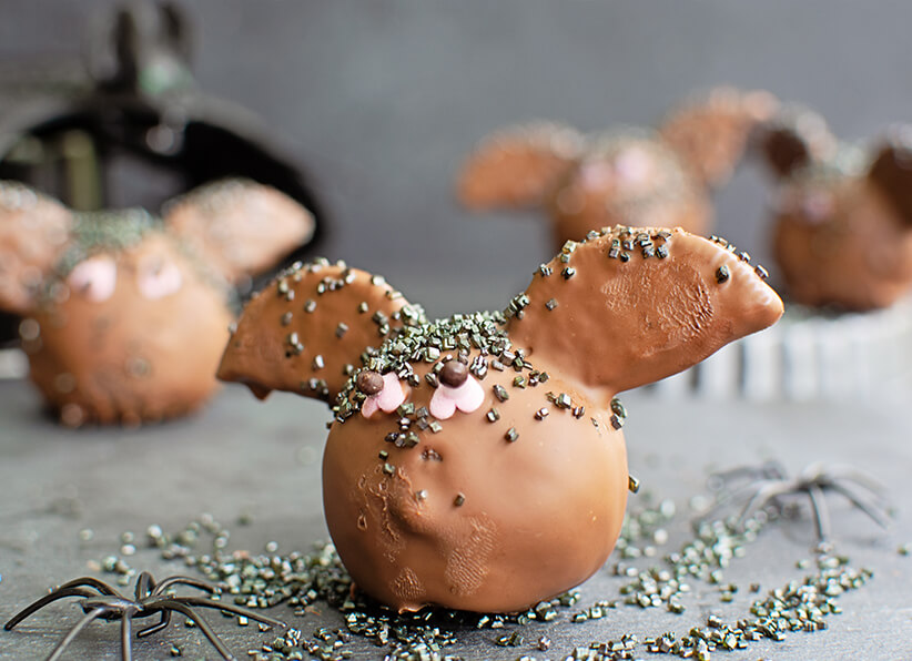 Brownie Bat Truffles