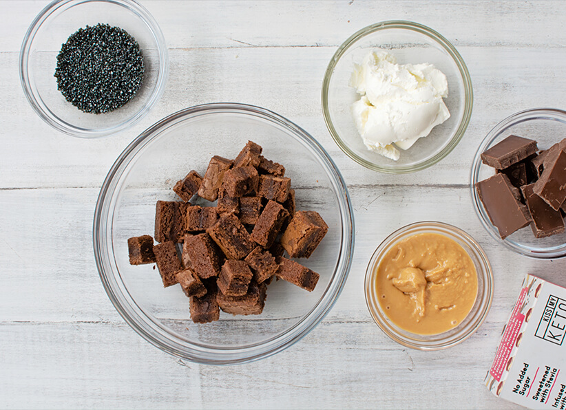 Brownie Bat Truffles ingredients