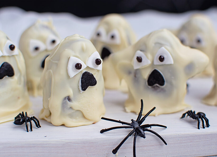 Halloween Ghost Truffles