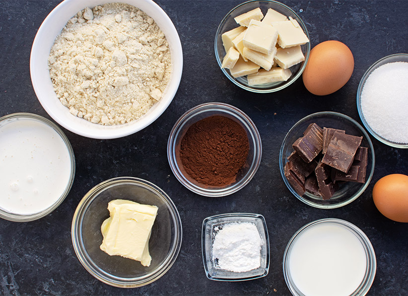 Spider Web Cake ingredients