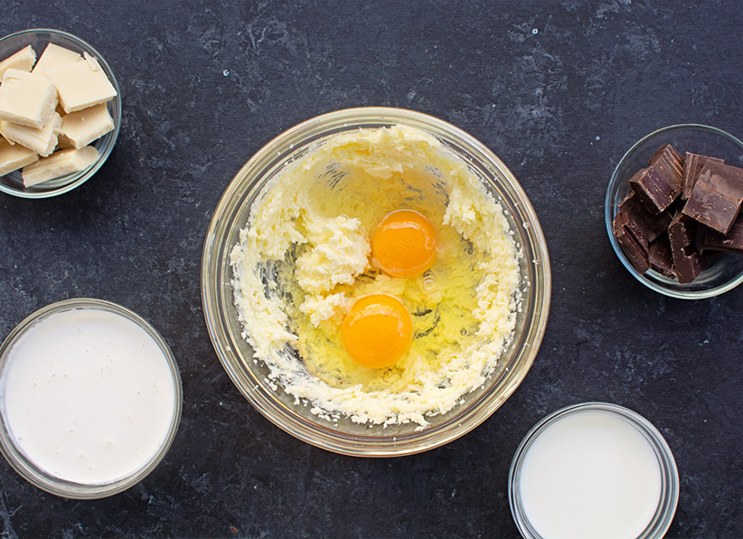 Spider Web Cake instructions