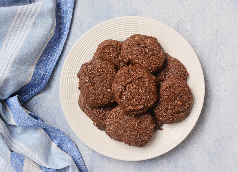 Keto Chocolate Almond Wafers