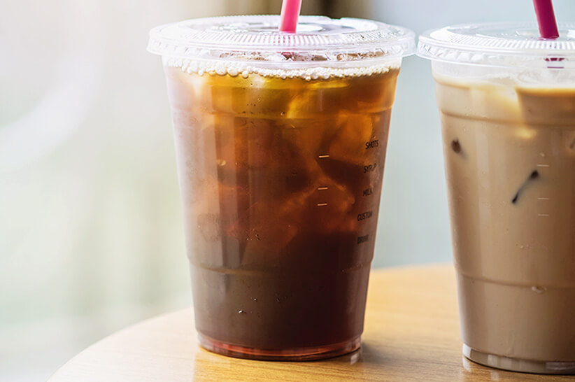 panera iced coffee calories