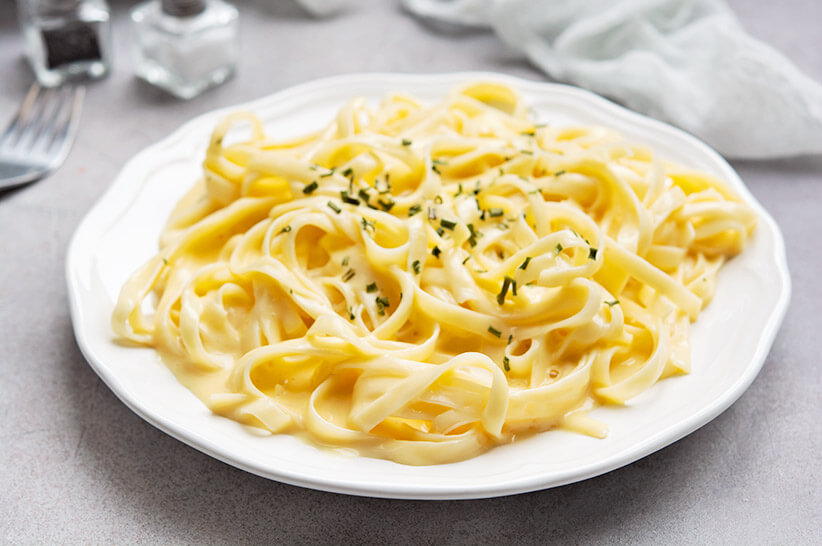 Cheesy-Fettuccine