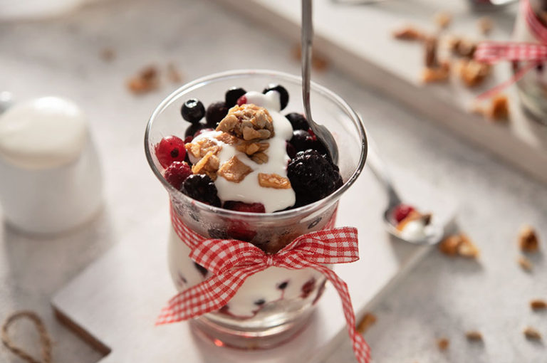 Keto Fruit & Granola Parfait Kiss My Keto Blog