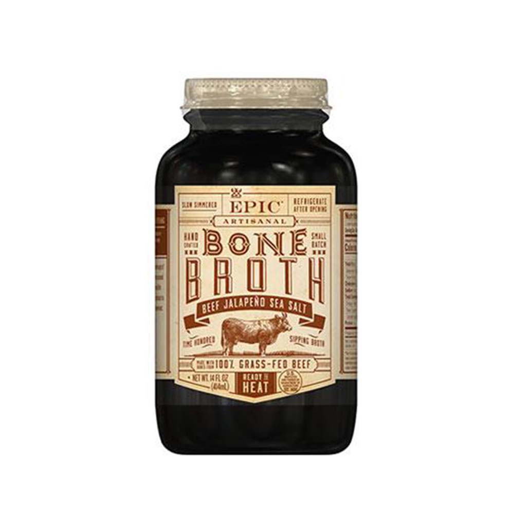 EPIC Provisions Beef Jalapeno Sea Salt Bone Broth