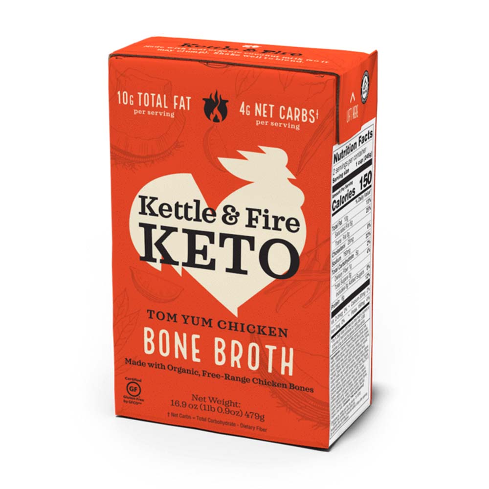 Kettle & Fire Tom Yum Chicken Keto Bone Broth