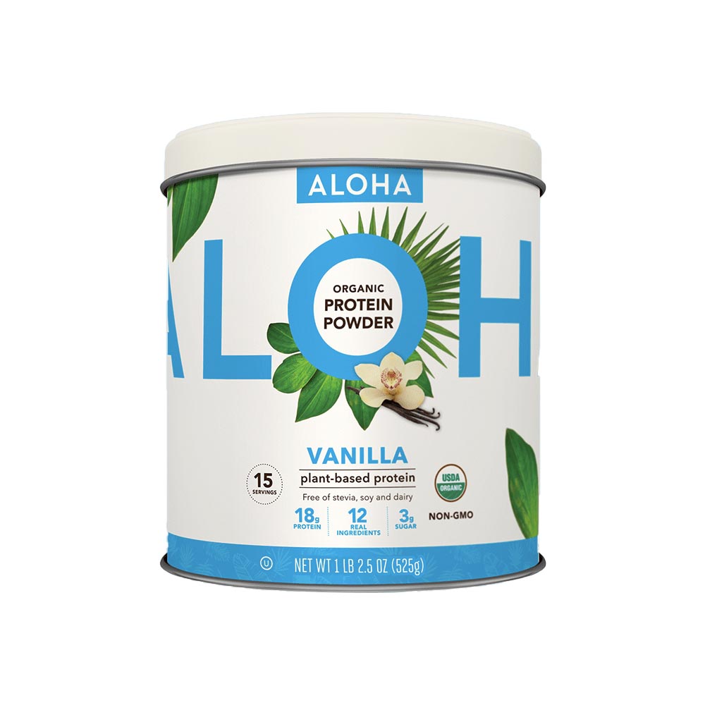 ALOHA Plant Based Vanilla Protein Powder