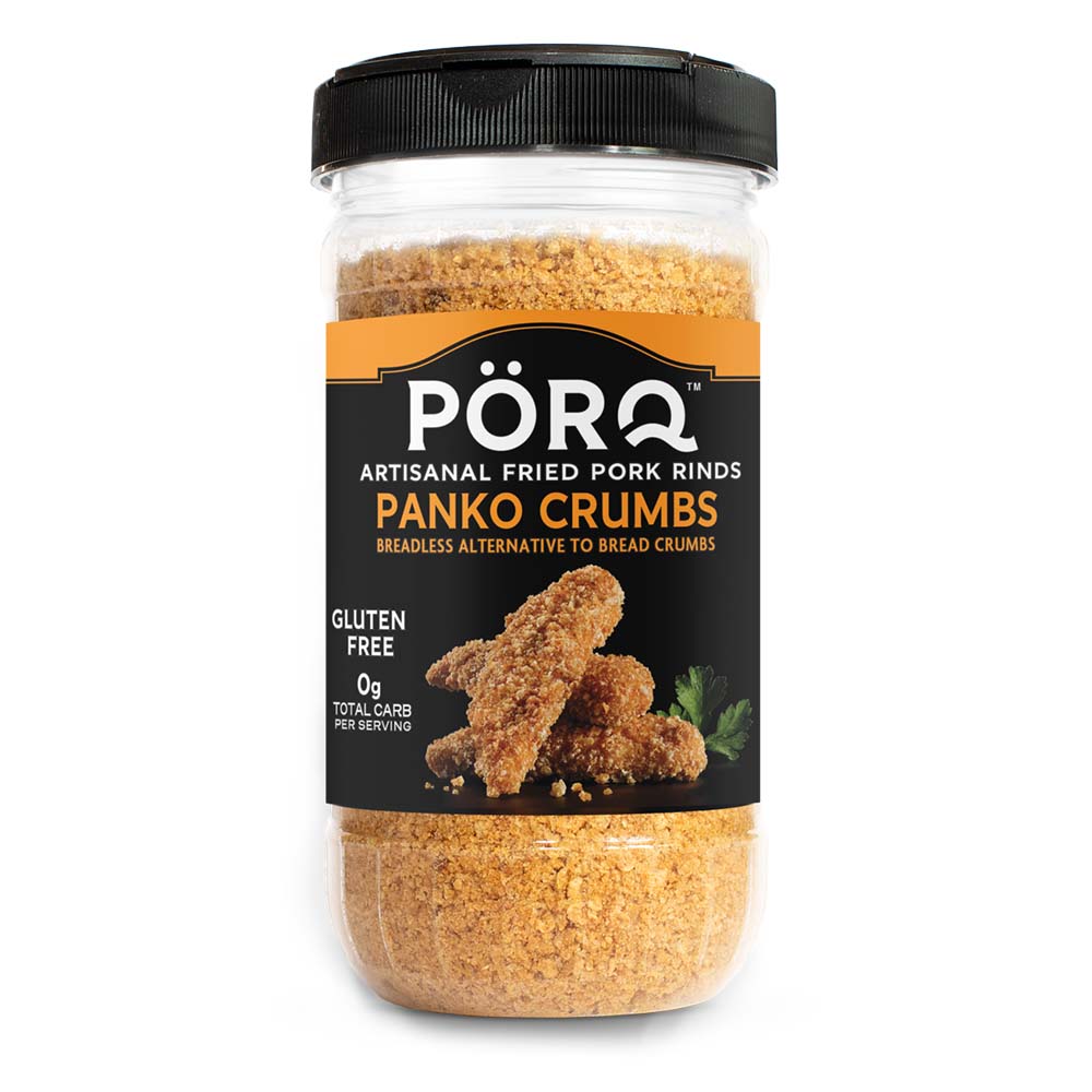 PÖRQ Artisanal Fried Pork Rinds Panko Crumbs