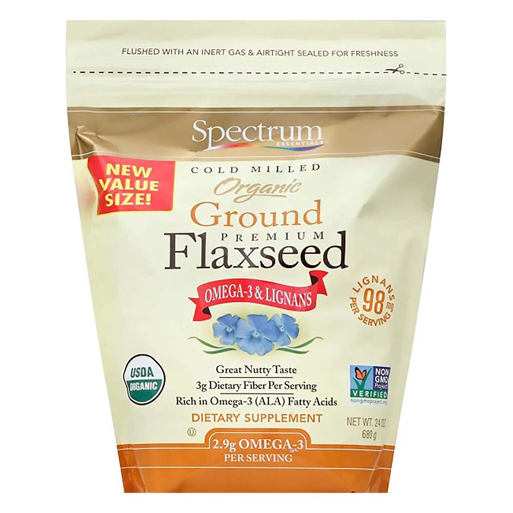 Spectrum Essentials Organic Ground Premium Flaxseed